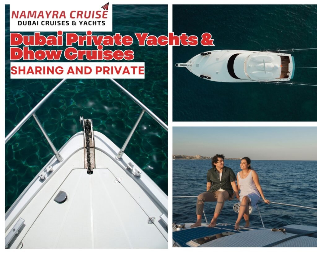 Enjoy an unforgettable evening with a Dubai Dhow Cruise featuring a BBQ buffet dinner and live entertainment shows.
