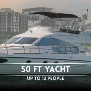 Dubai Top 50 Ft Yacht _ Up to 12 People